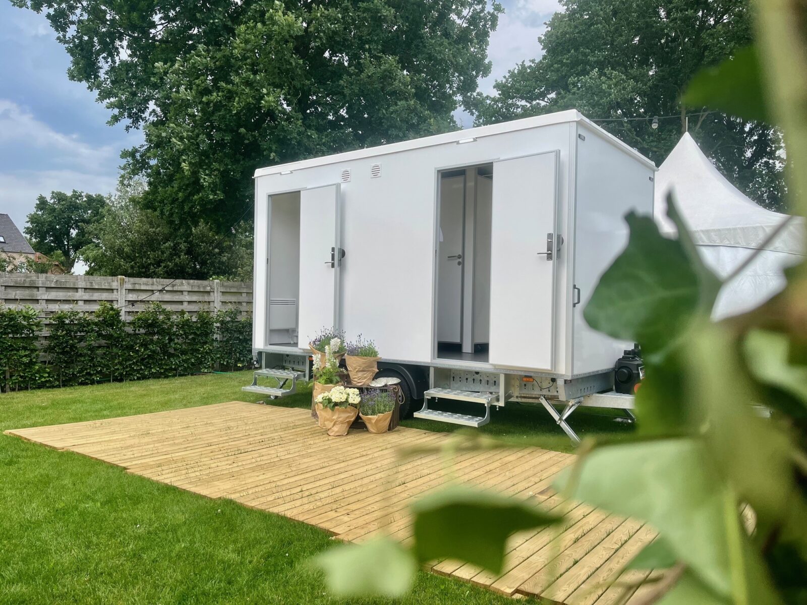 Toiletwagen huren