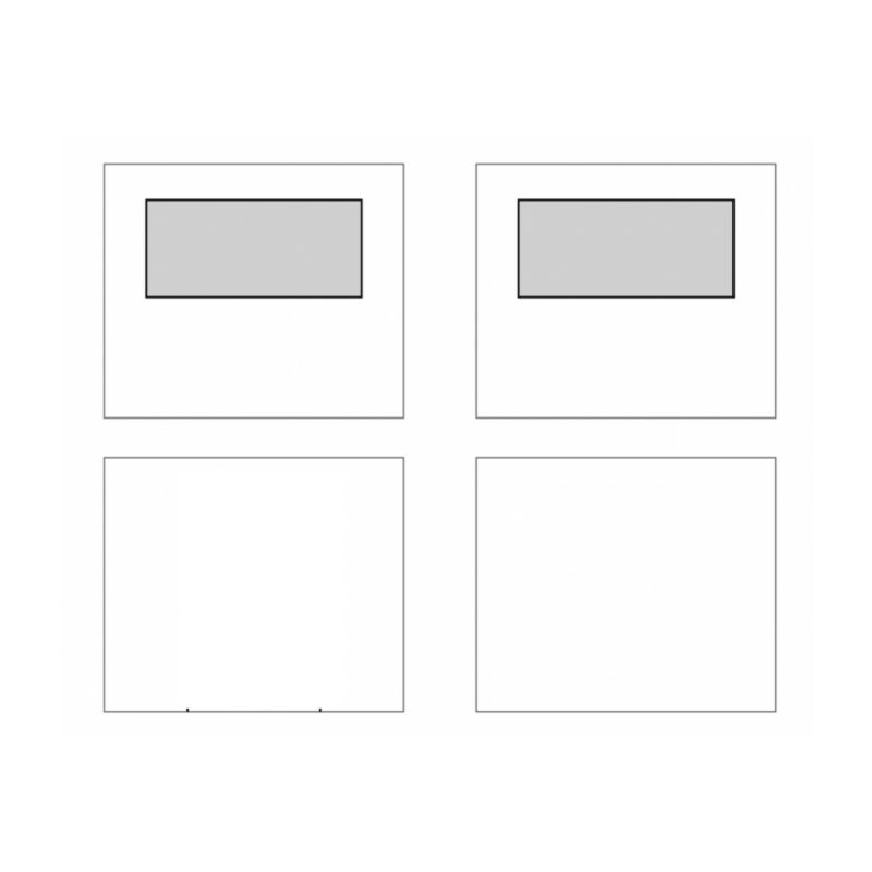 Zijwandenset plooitent