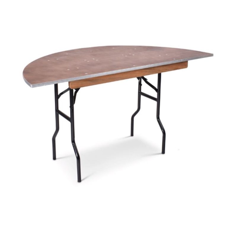 Tafel half rond