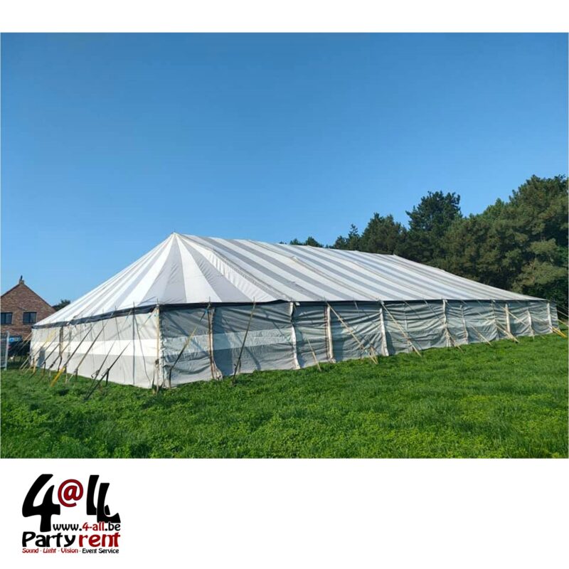 Spantent RM Tentenverhuur - Martens Evenementen 20 meter breedt